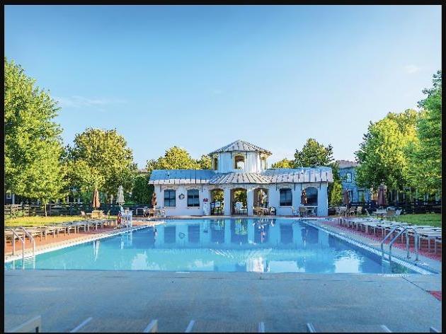 Jimson Pool, a Norton Commons community pool a 3-minute walk away